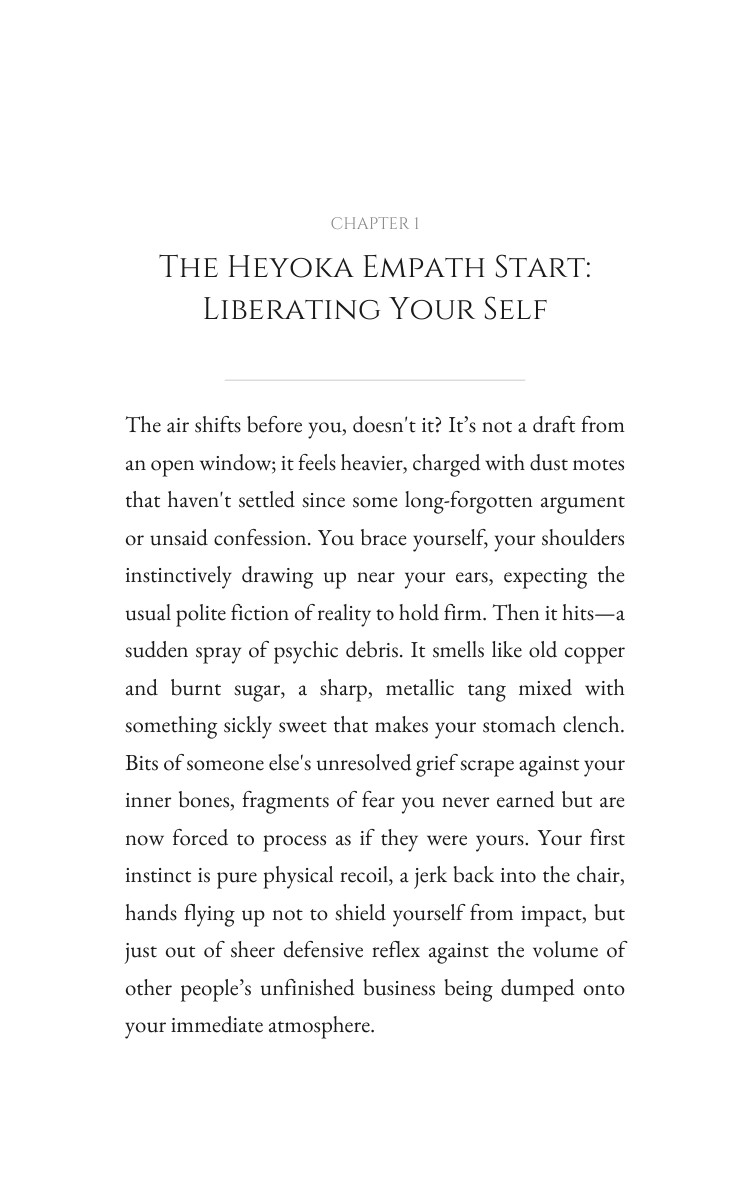 Intuition Psychic Playbook: Heyoka Empath: Your Vitality Forged interior preview