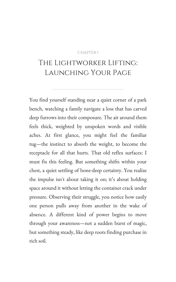 Lightworker Grief Loss Manual: Vitalize Your Life interior preview