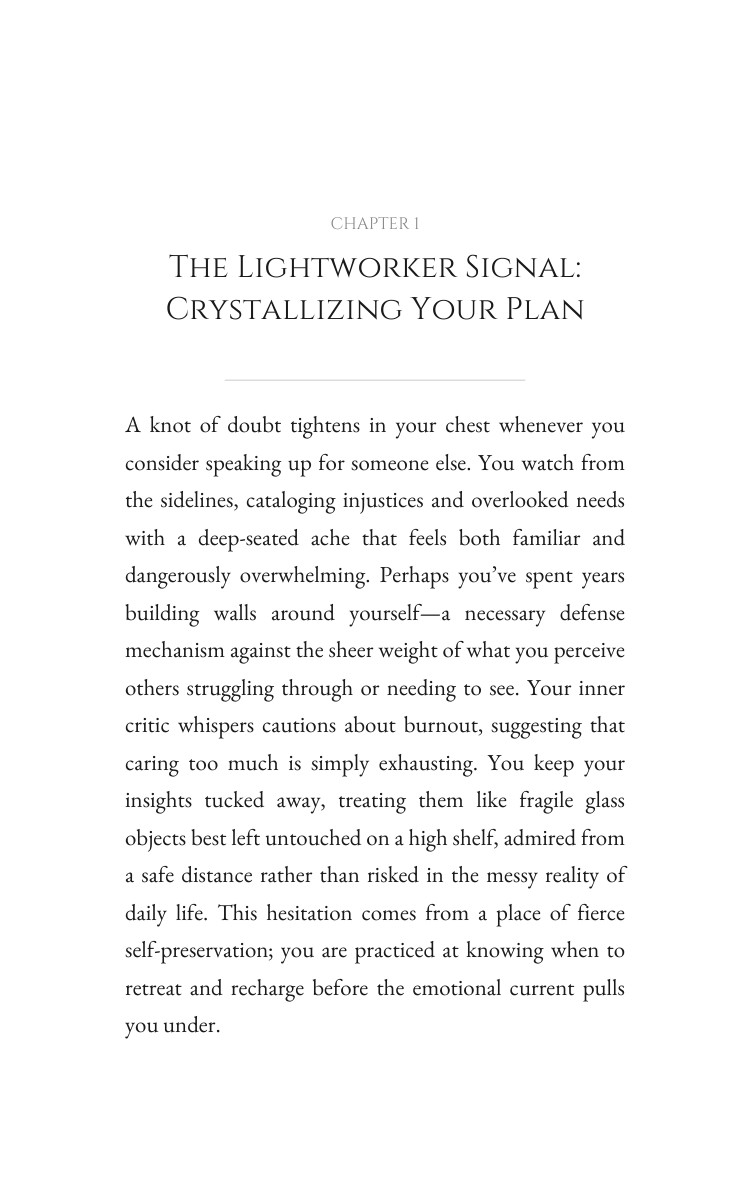 Lightworker Intuition Psychic Decoded: Your Yearning Transcended interior preview
