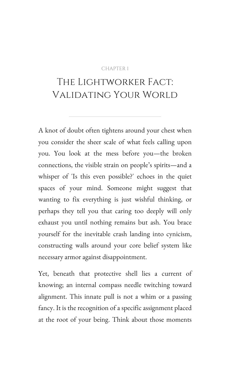Lightworker: Purpose Mission Mastery Path: Transform Your Development interior preview