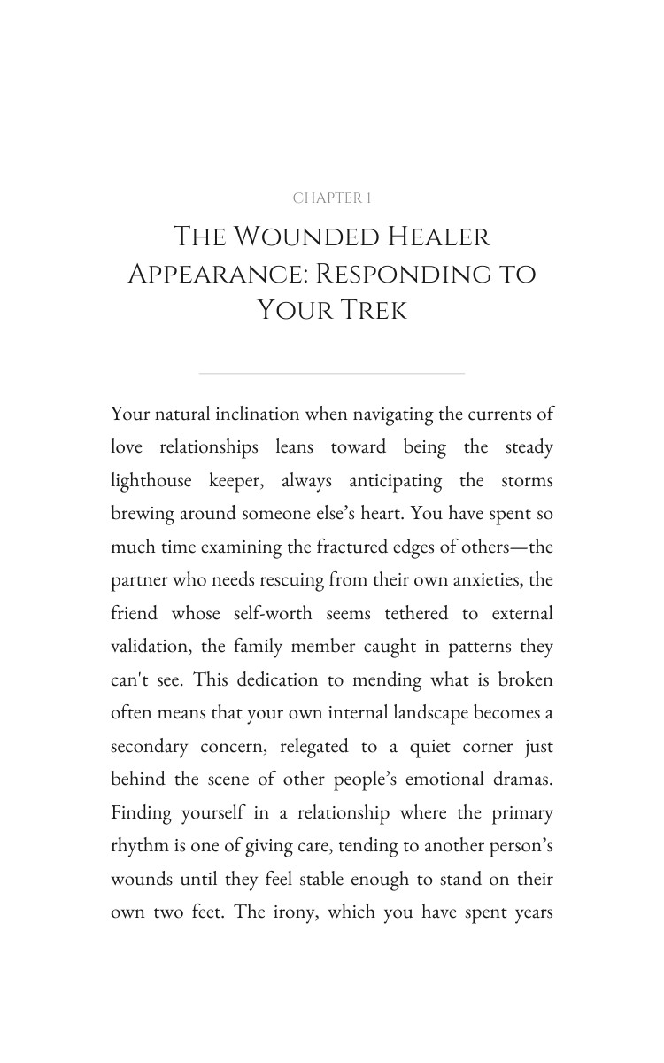 Love Relationships Way: Wounded Healer: Your Evolution Decoded interior preview