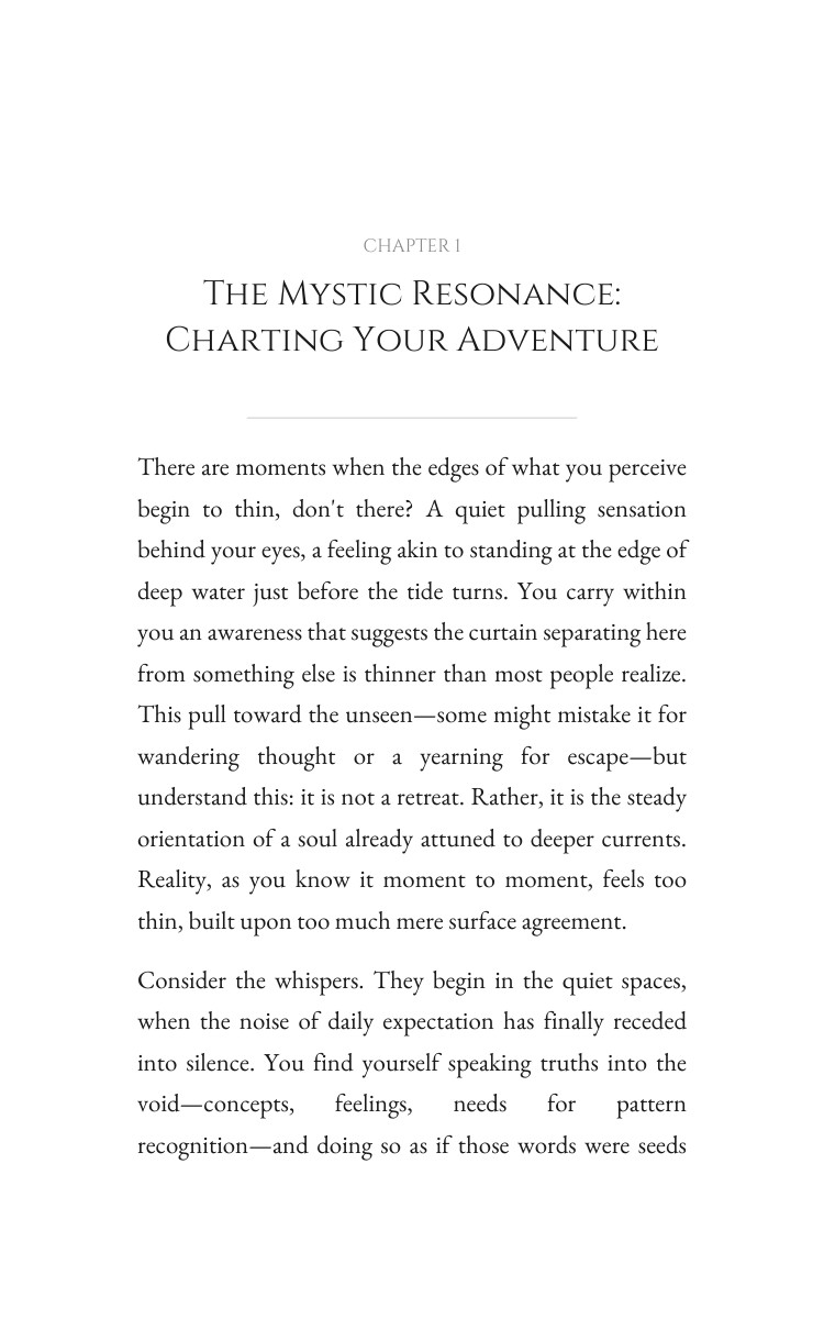 Manifestation Roadmap: Mystic: Your Calling Synthesized interior preview