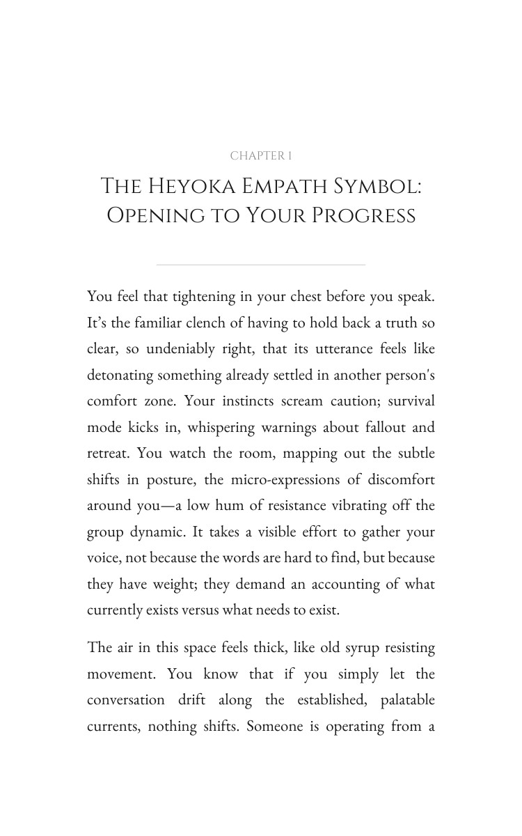 Manifestation Toolkit for Heyoka Empath: Expand Your Direction interior preview