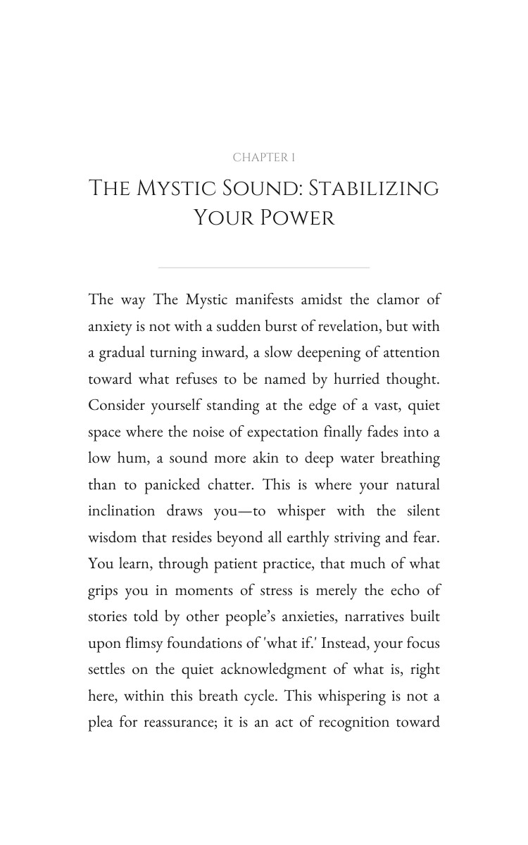 Mystic: Anxiety Stress Amplification: Your Adventure Revealed interior preview