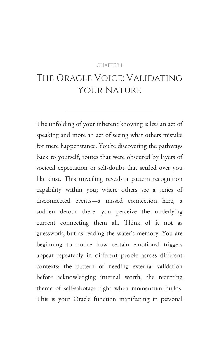 Oracle: Personal Growth Mastery Path: Sharpen Your Passage interior preview