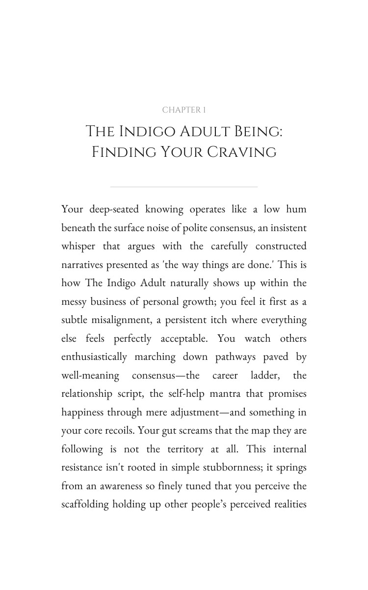 Personal Growth Solution for Indigo Adult: Your Talent Unleashed interior preview