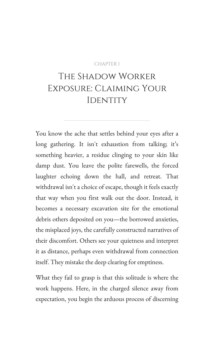 Shadow Worker Boundaries Sensitivity Framework: Command Your Story interior preview