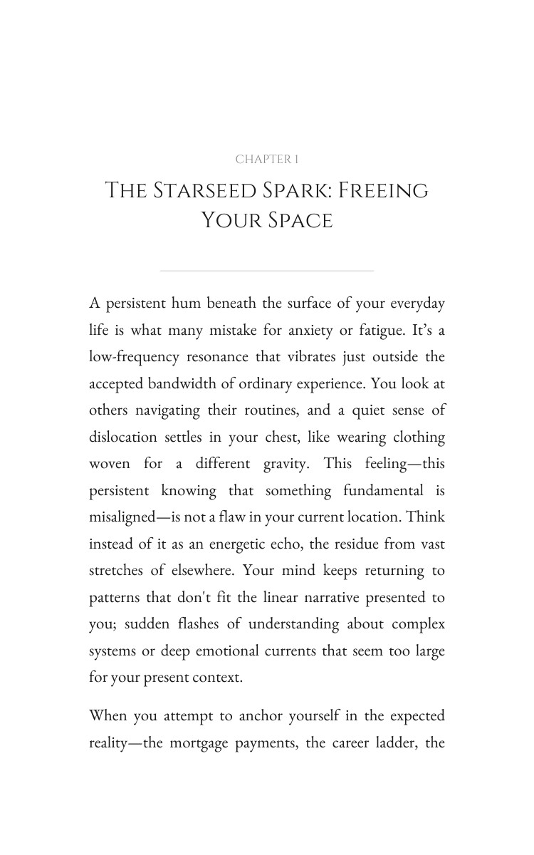 Spiritual Awakening Integration Framework: Starseed: Your Rise Conducted interior preview