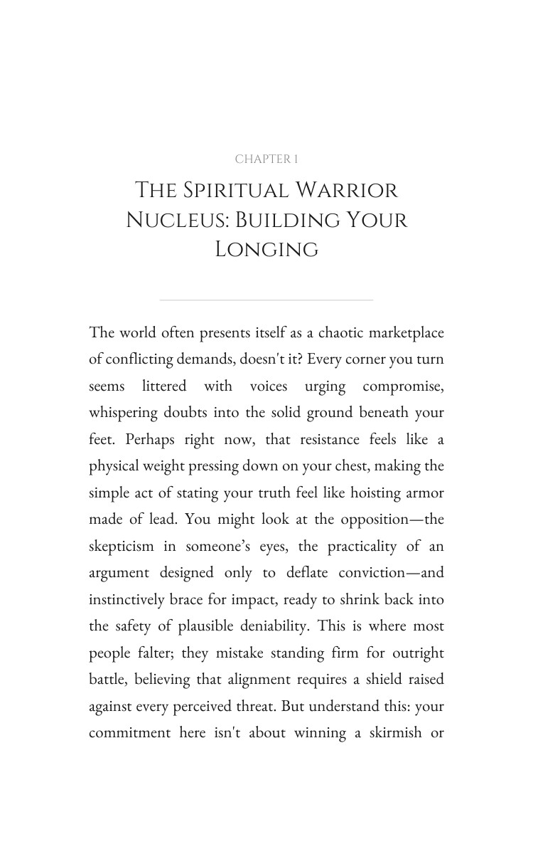 Spiritual Warrior Purpose Mission Achievement Guide: Your Power Synthesized interior preview