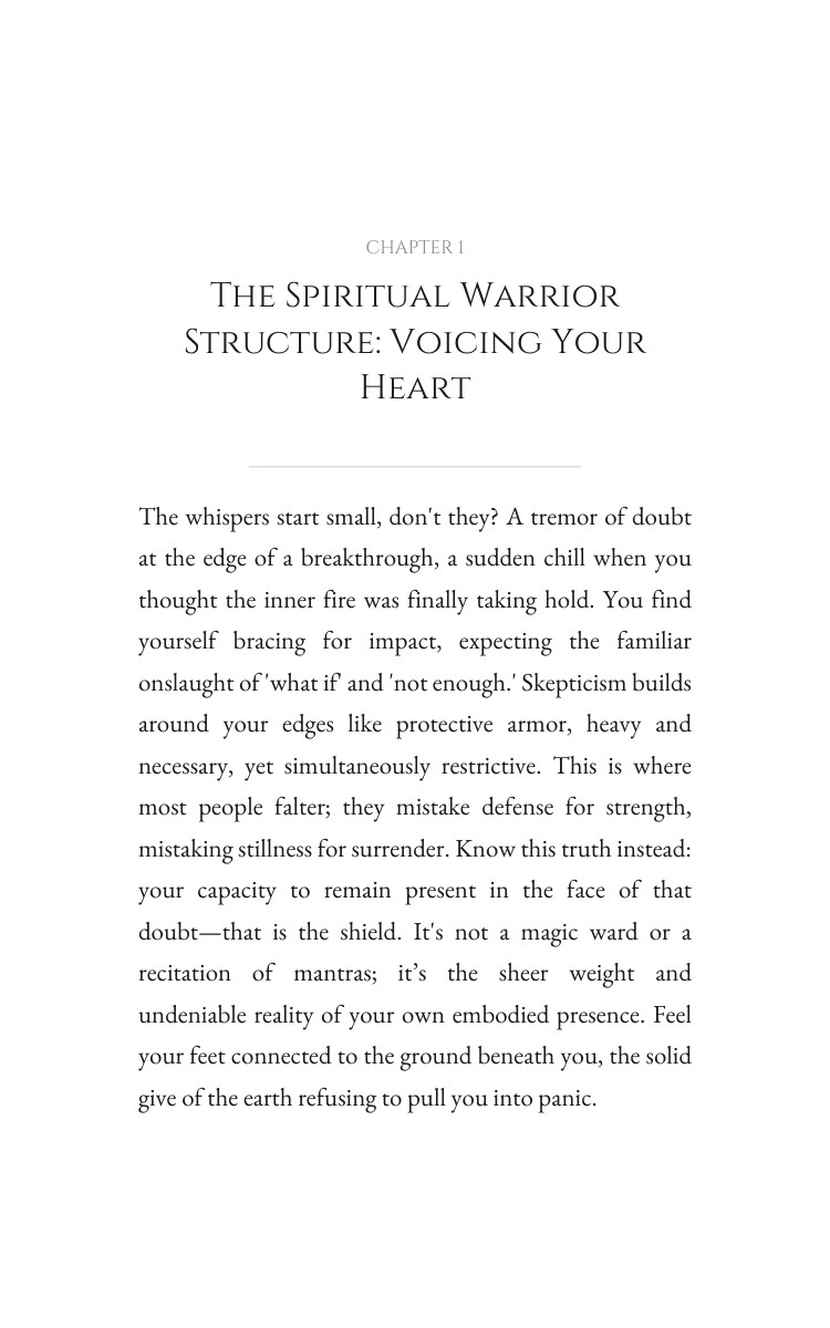 Spiritual Warrior: Spiritual Awakening Integration: Vitalize Your Journey interior preview