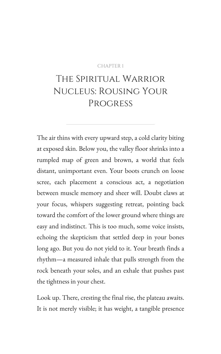 Spiritual Warrior: Your Manifestation Journey: Vitalize Your Self interior preview
