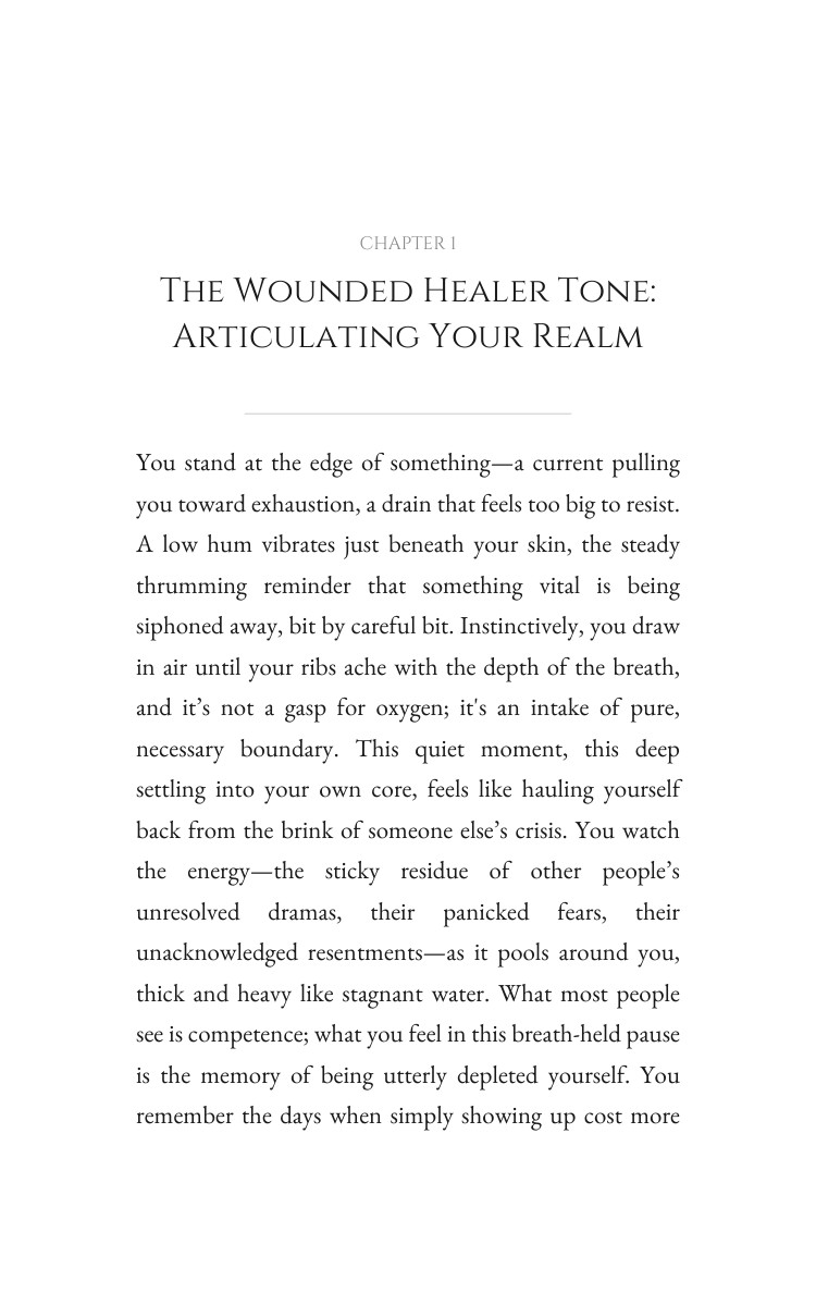 Wounded Healer: Energy Protection Strategies: Your Flame Emerged interior preview