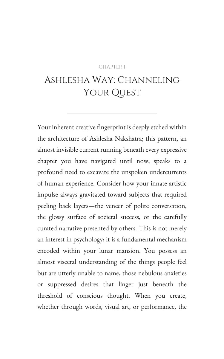Ashlesha Creativity: Complete Guide: Your Quest Catalyzed interior preview