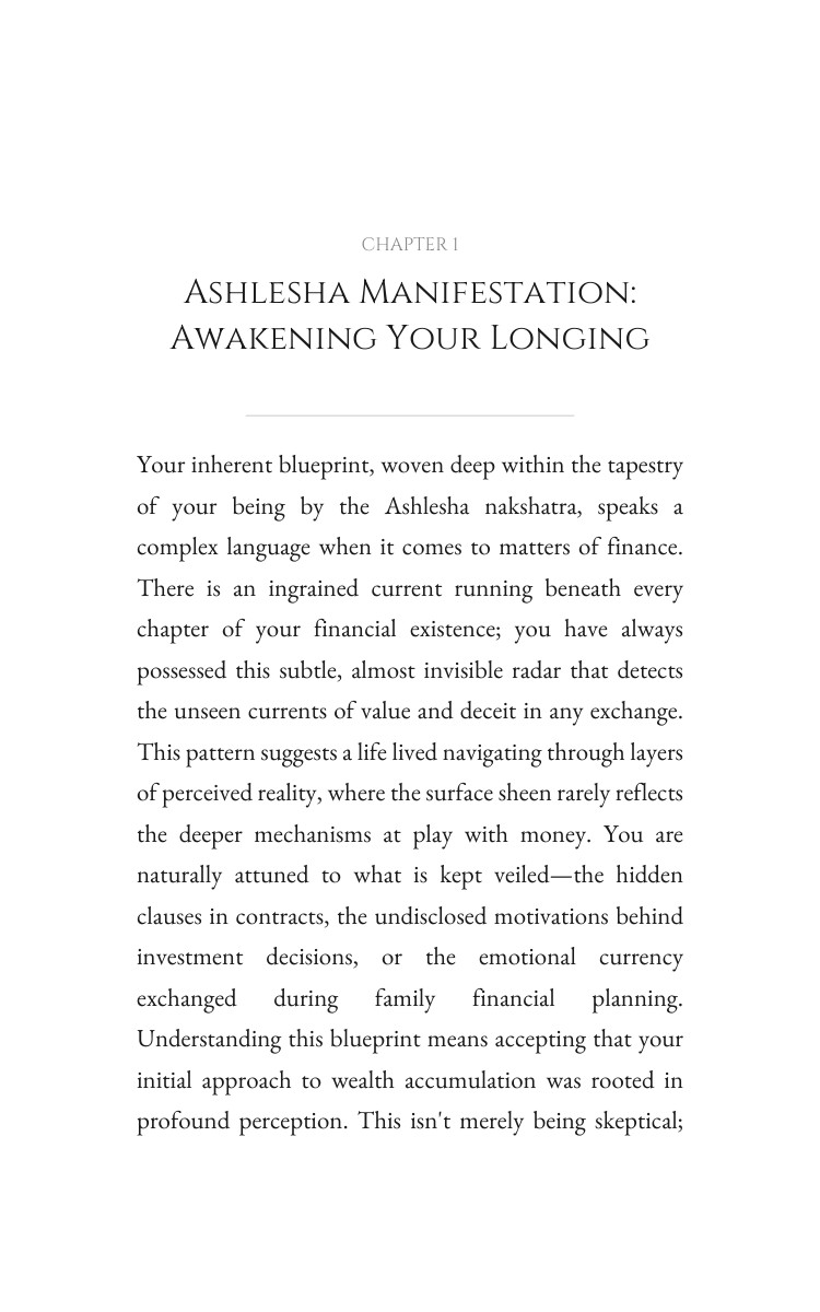 Ashlesha Money Compendium: Your Adventure Realized interior preview