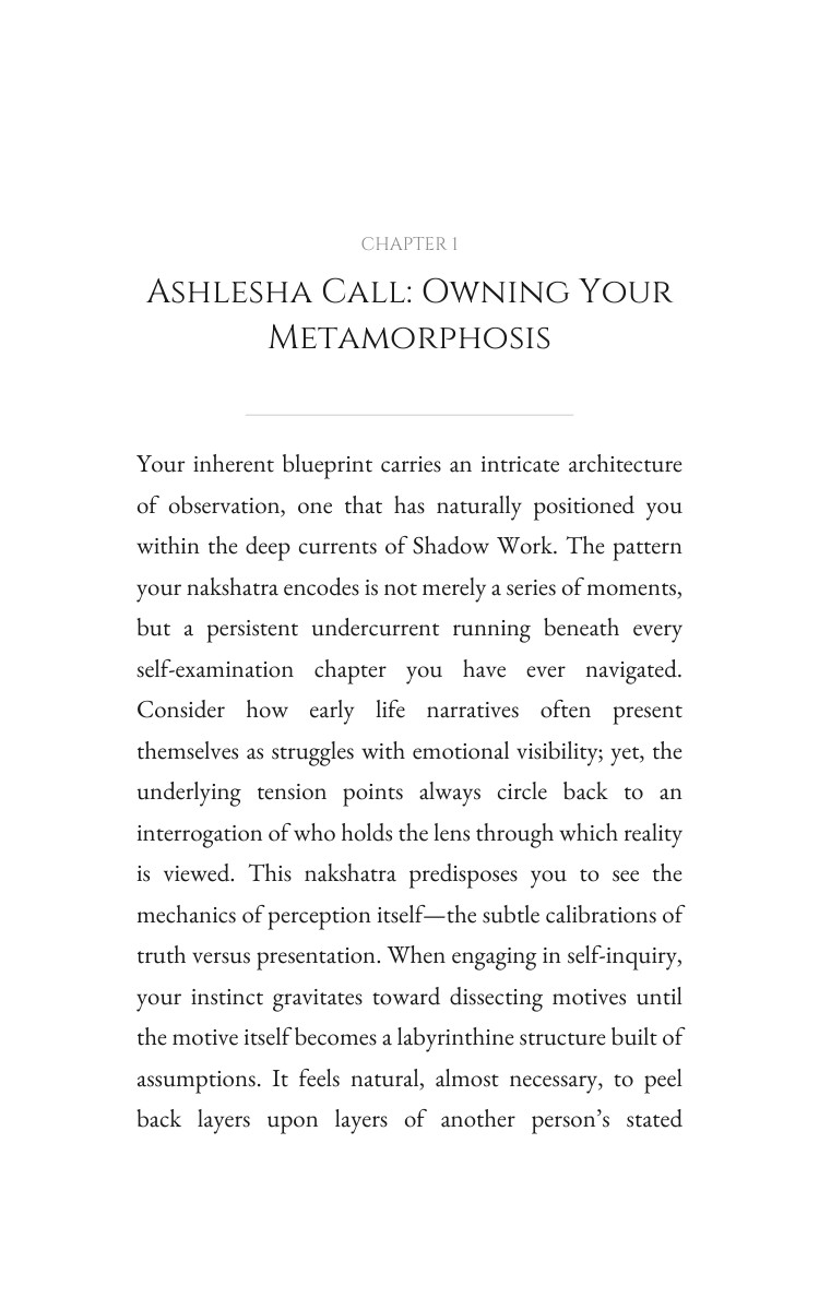 Ashlesha Shadow Work: Your Success Map: Your Blueprint Optimized interior preview