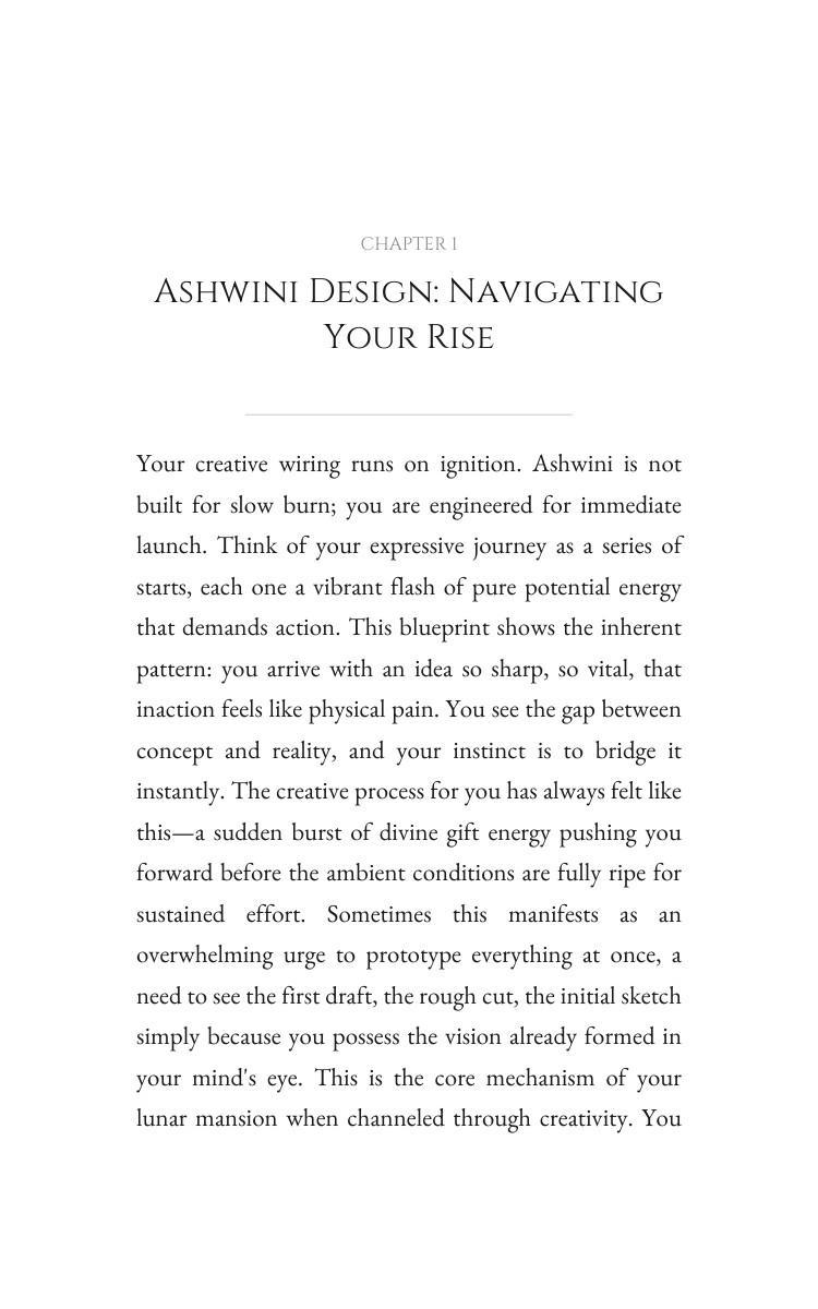 Ashwini Creativity Breakthrough: Your Capacity Catalyzed interior preview