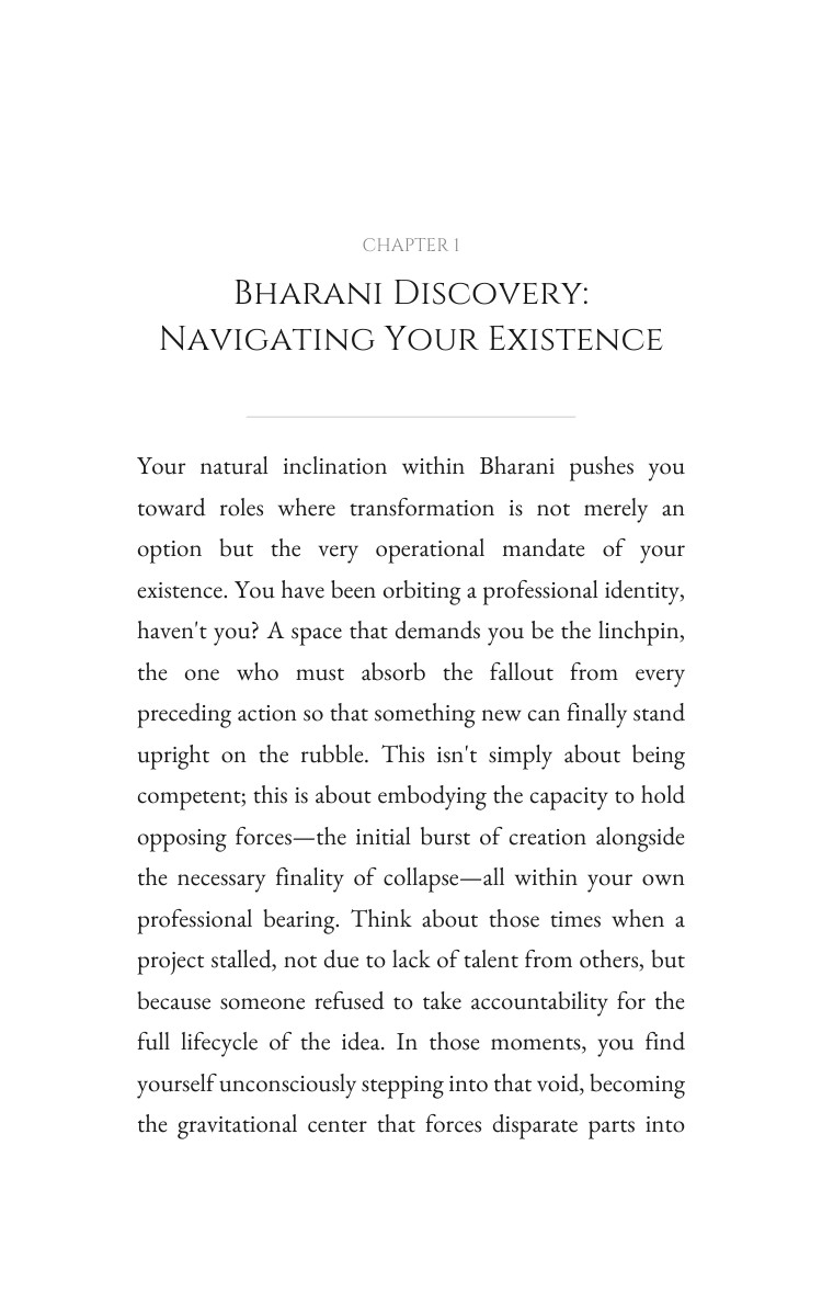 Bharani Guide to Career: Build Your Page interior preview