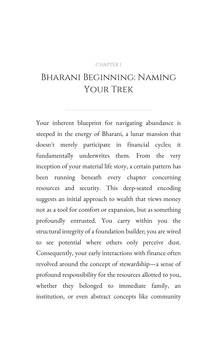 Bharani Money Atlas: Leverage Your Process interior preview