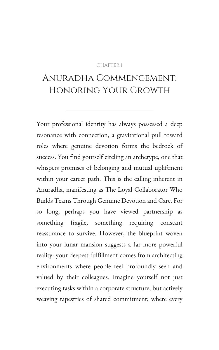 Career Manual for Anuradha: Your Expedition Forged interior preview