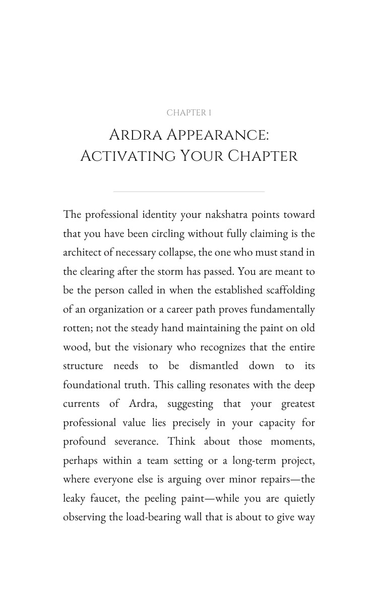 Career System for Ardra: Intensify Your Trek interior preview