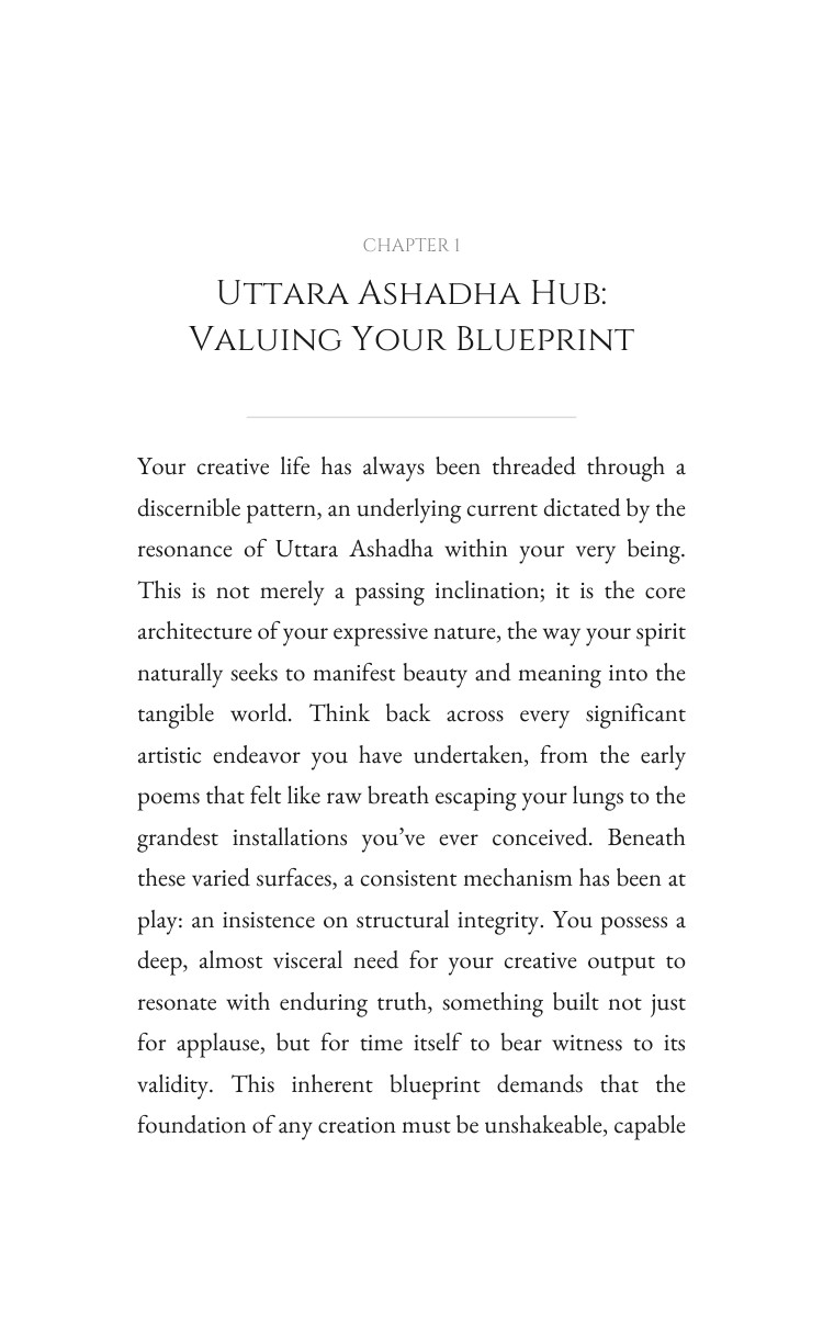 Creativity Handbook: Uttara Ashadha: Your Craving Liberated interior preview