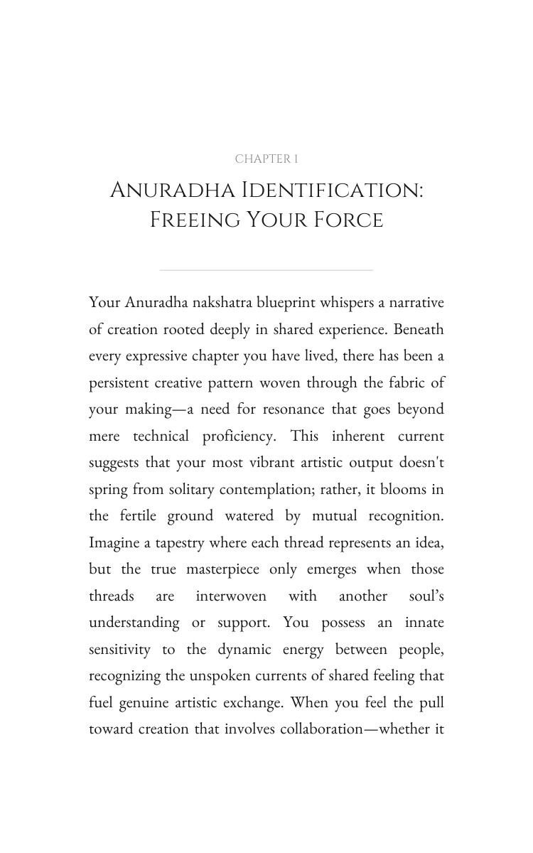 Creativity Mastery: Anuradha: Your Aspiration Illuminated interior preview