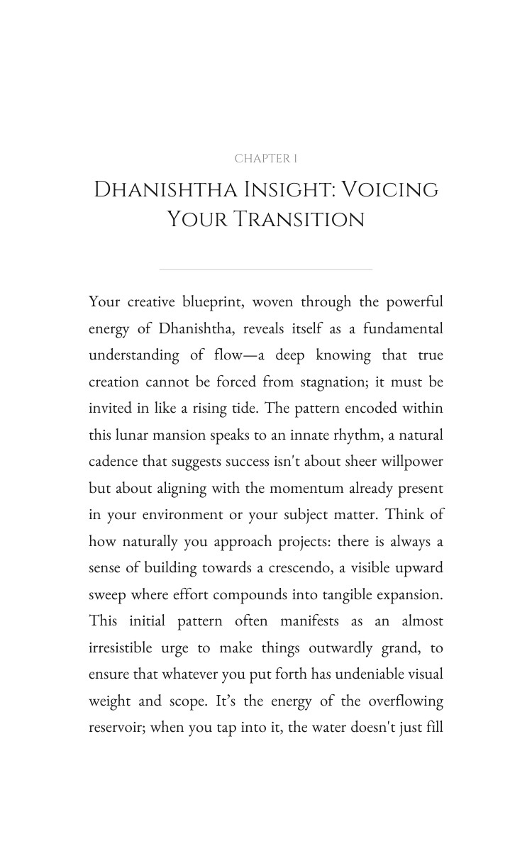 Dhanishtha: Creativity Ascension: Your Script Transcended interior preview