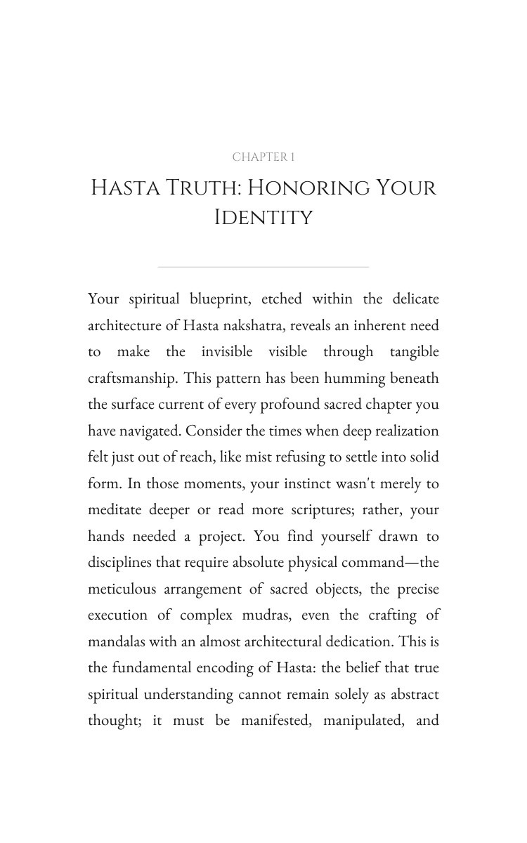 Hasta Spirituality Keystone: Your Development Forged interior preview