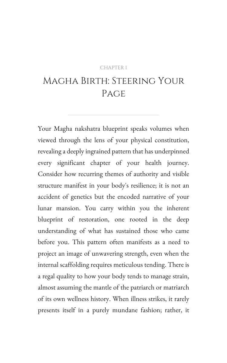 Health Solution for Magha: Upgrade Your Condition interior preview