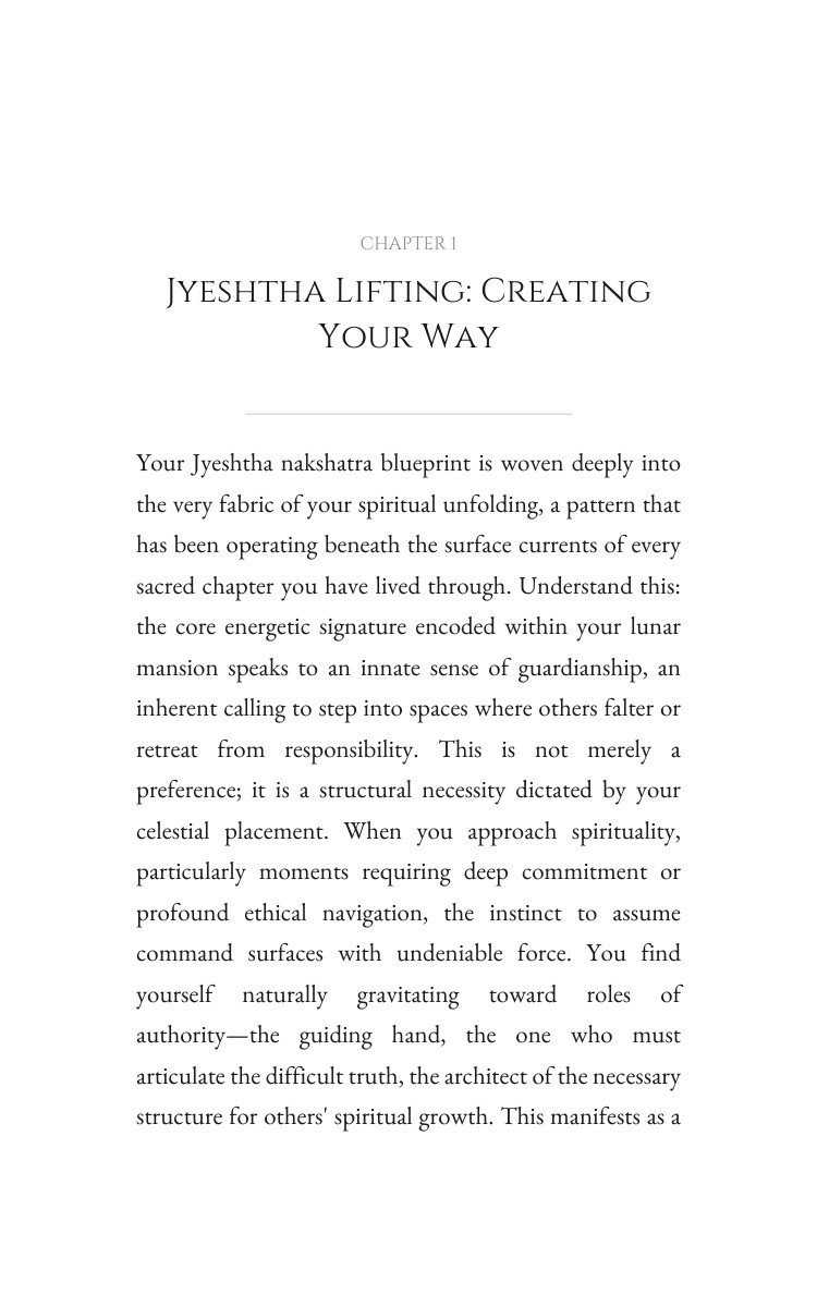 Jyeshtha Spirituality Breakthrough: Your Desire Elevated interior preview