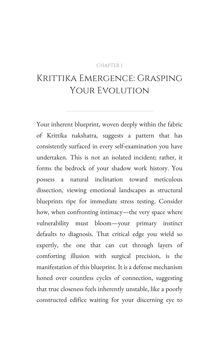 Krittika: Shadow Work Integration: Channel Your Hope interior preview