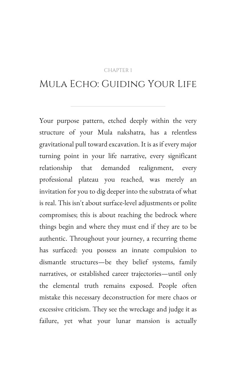 Life Purpose Experience: Mula: Your Progress Transcended interior preview