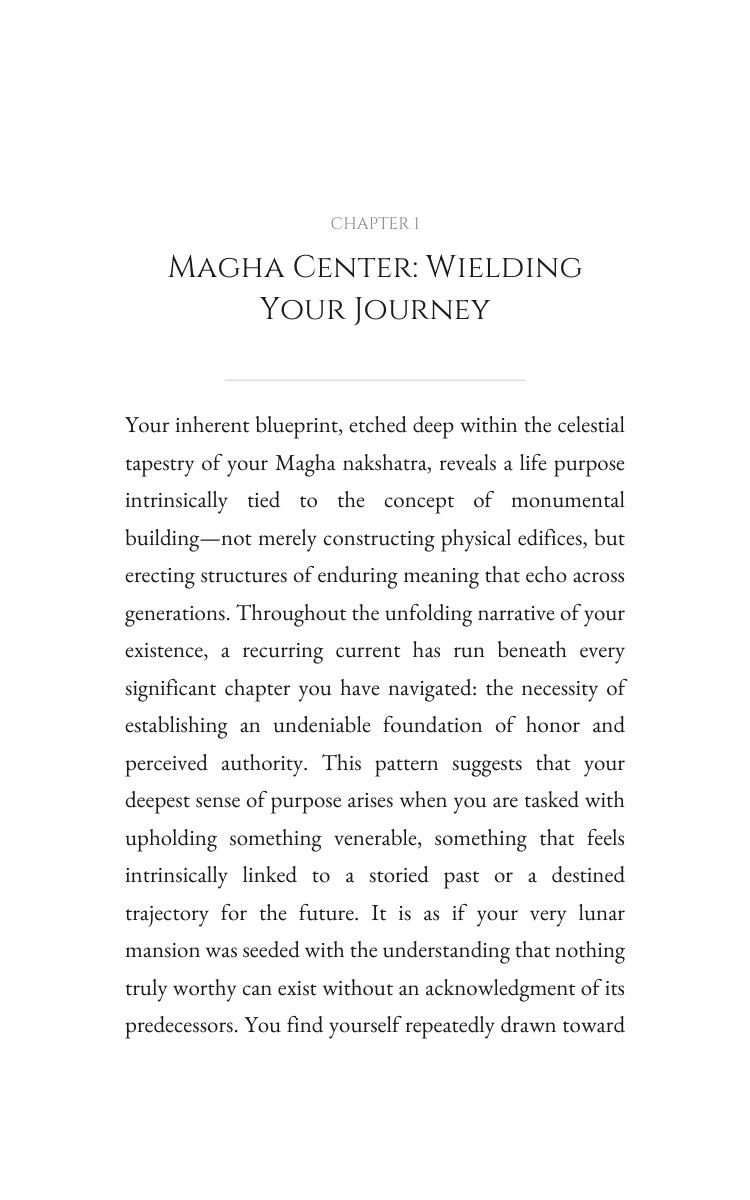 Magha Life Purpose Mastery: Your Heart Designed interior preview