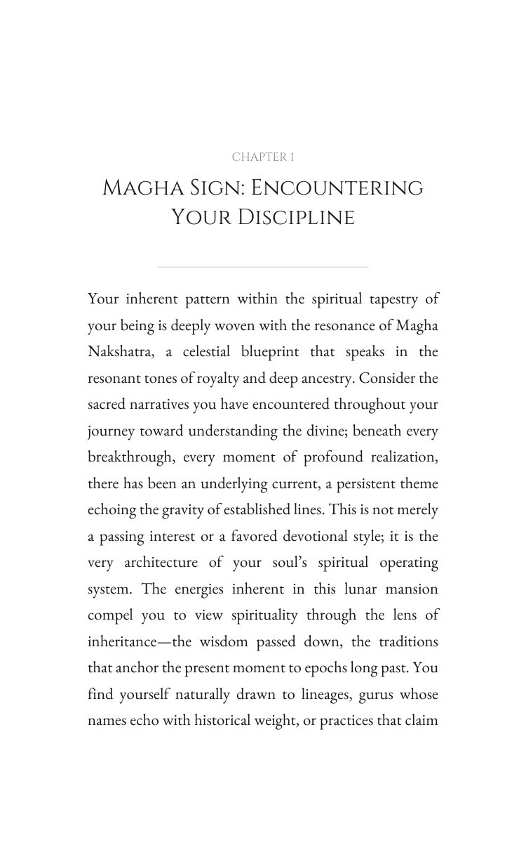 Magha Spirituality Excellence Guide: Unblock Your Identity interior preview