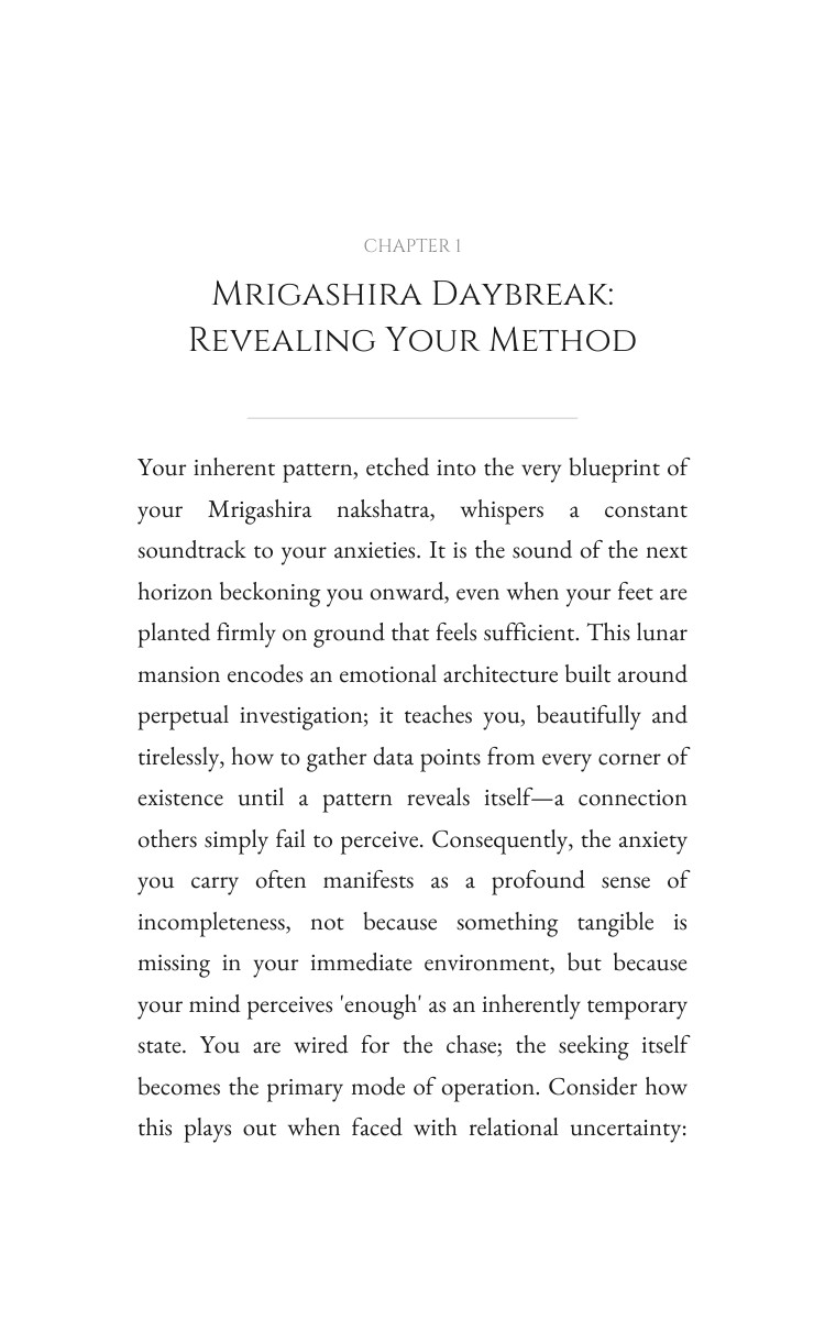 Mrigashira Anxiety: Essential Guide: Establish Your Trek interior preview