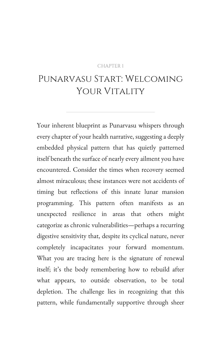 Punarvasu Health Companion: Your Universe Advantage interior preview