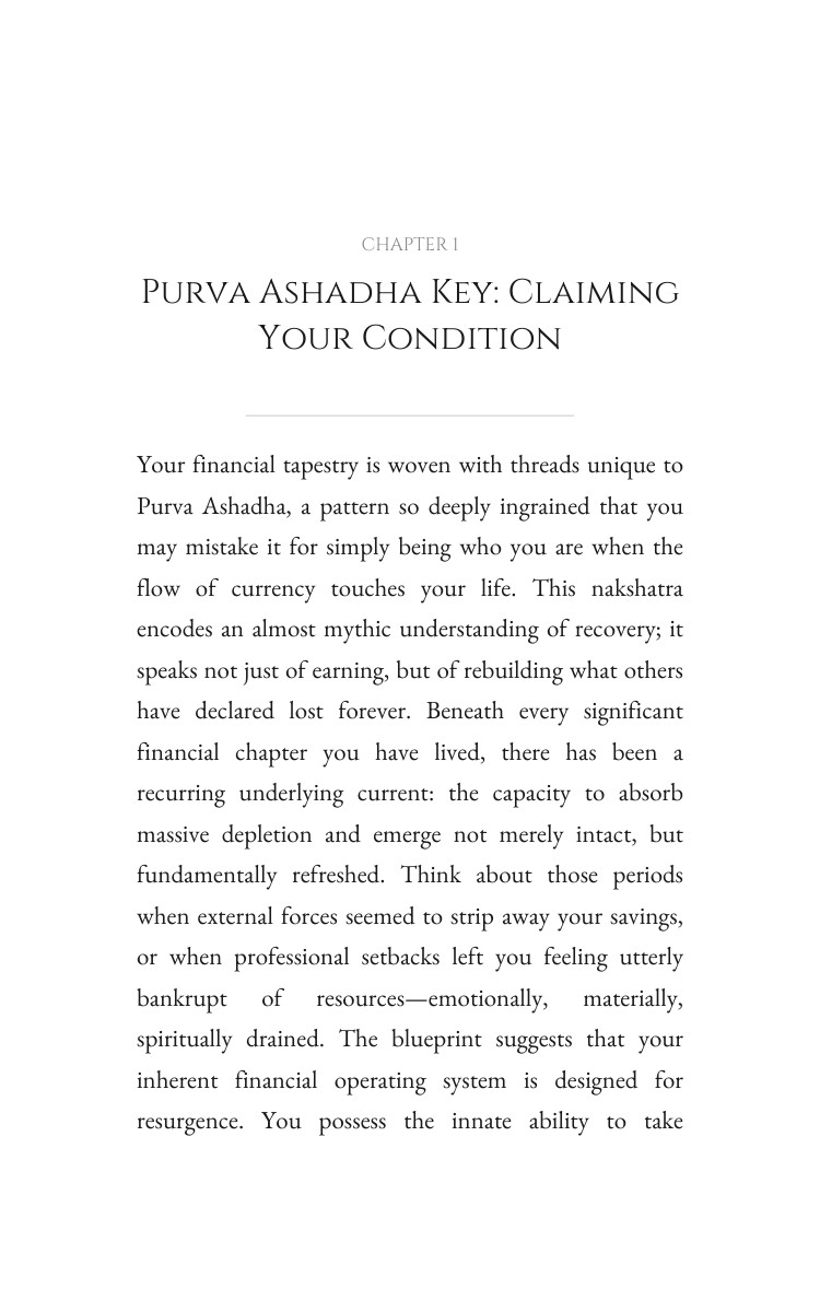 Purva Ashadha Money Resource: Your Territory Strategy interior preview