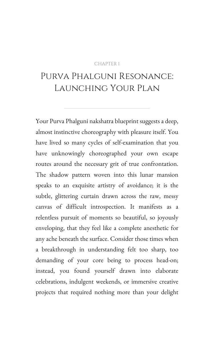 Purva Phalguni: Shadow Work Clarity: Weaponize Your Craving interior preview