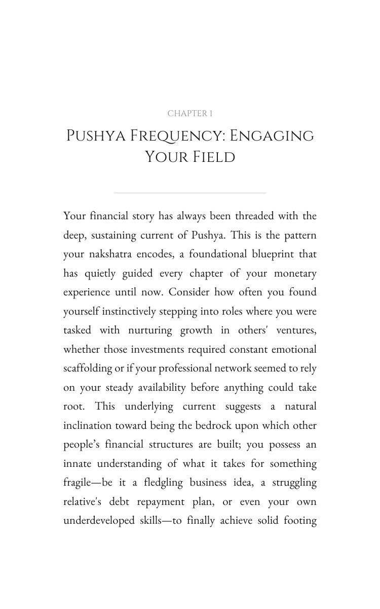 Pushya Money Playbook: Your Road Consolidated interior preview