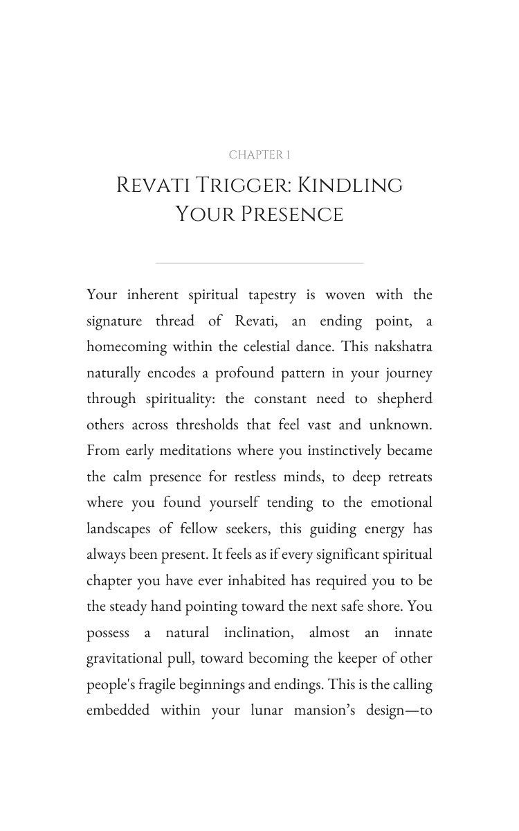 Revati: Your Spirituality Journey: Your Territory Constructed interior preview