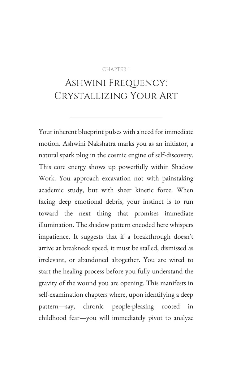 Shadow Work Way: Ashwini: Sharpen Your Craving interior preview
