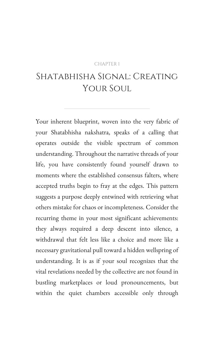 Shatabhisha Life Purpose Handbook: Deepen Your Spark interior preview