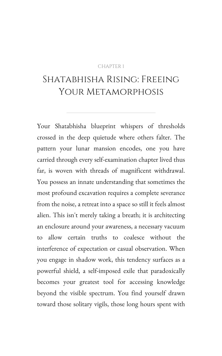 Shatabhisha Shadow Work Integration: Cultivate Your Domain interior preview