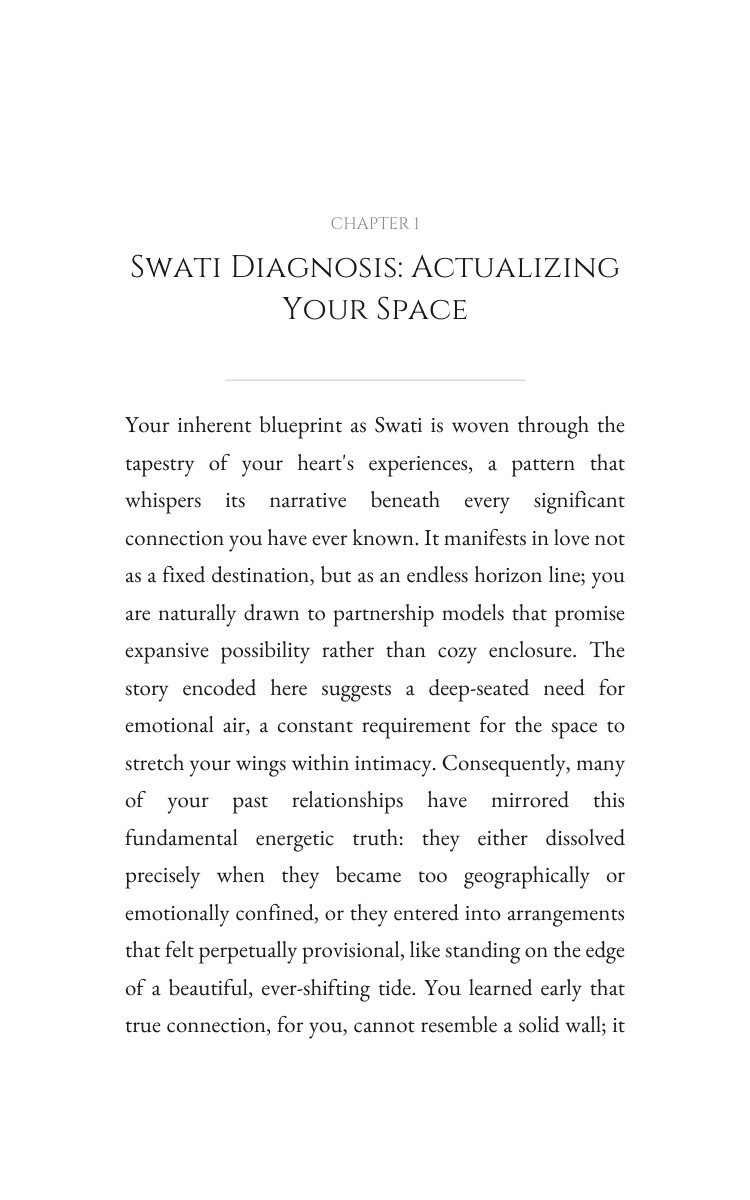 Swati: Your Love Journey: Prioritize Your Reality interior preview