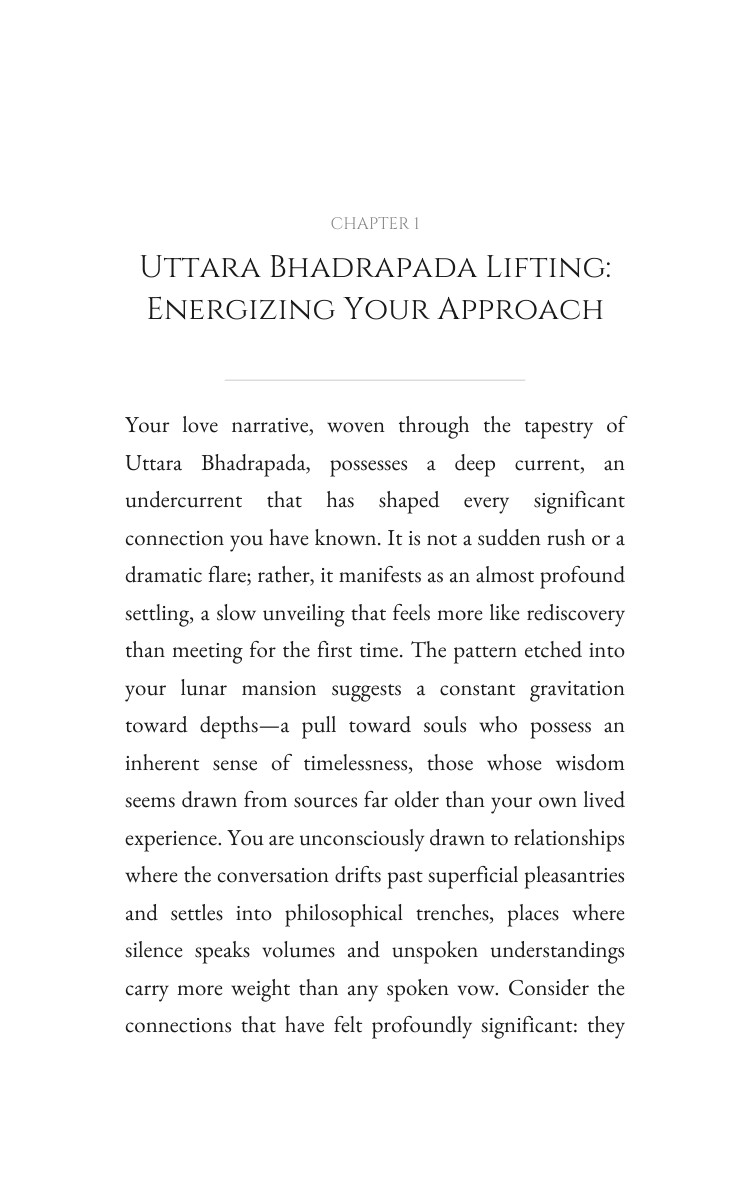 Uttara Bhadrapada: Love Ascension: Calibrate Your Aspiration interior preview