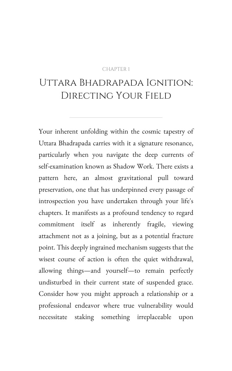 Uttara Bhadrapada Shadow Work Revolution: Discover Your Self interior preview