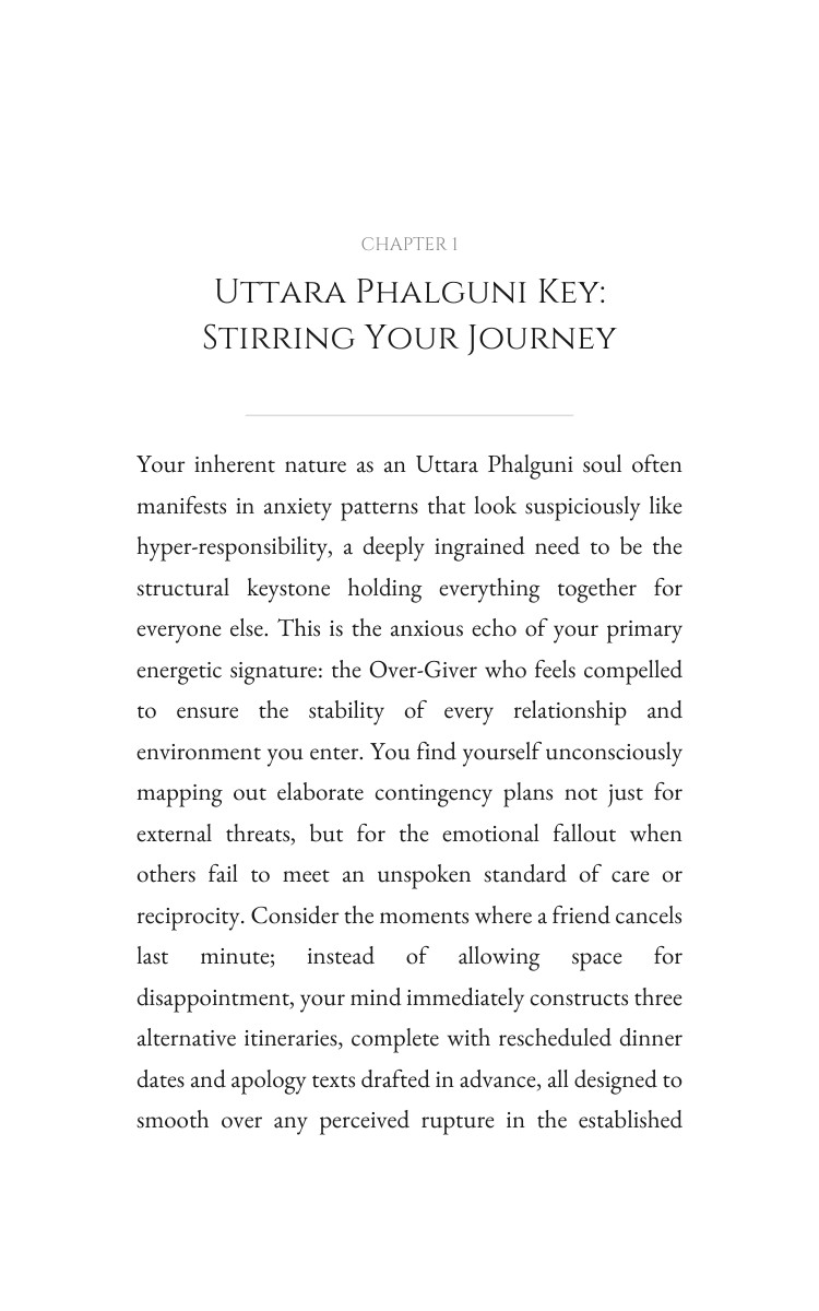 Uttara Phalguni Anxiety Success Guide: Your Aspiration Catalyzed interior preview