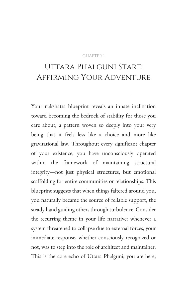 Uttara Phalguni Life Purpose Toolkit: Prioritize Your Aspiration interior preview