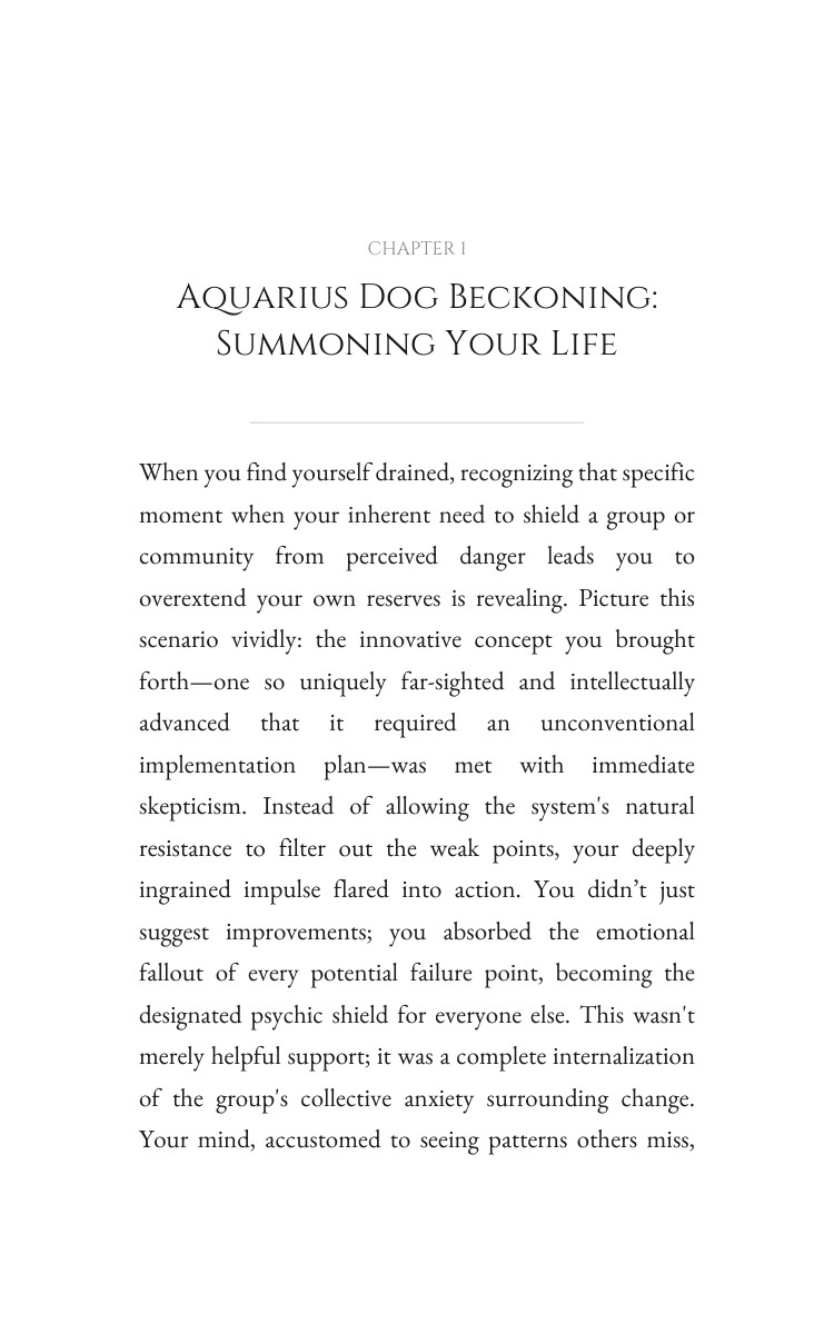 Aquarius Dog Leadership Guide: Strengthen Your Spark interior preview