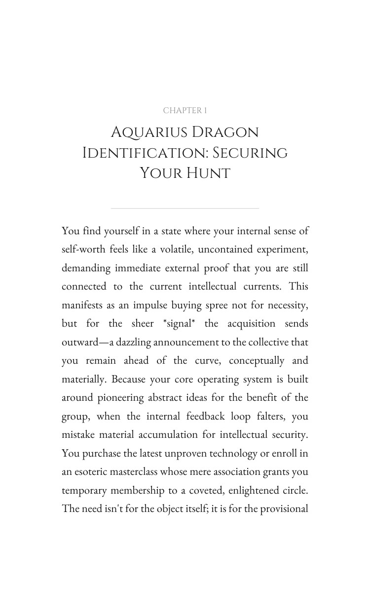 Aquarius Dragon Money Wealth Keystone: Reclaim Your Potential interior preview